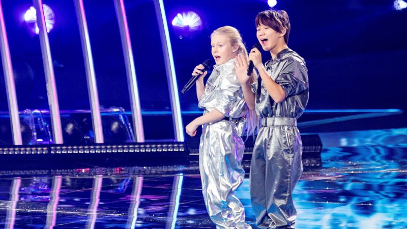 Eurovisin Junior 2019 - Tatyana Mezhentseva y Denberel Oorzhak de Rusia cantan 'A time for us'