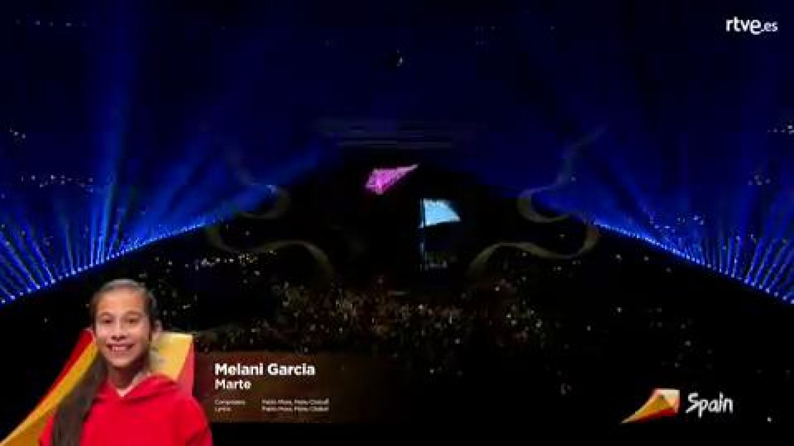 Final Eurovisión Junior | Melani canta Marte - RTVE.es 