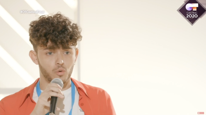 OT 2020 - Jesús, Anajú, Betto Jones, Flavio, Edu y Laura en la primera