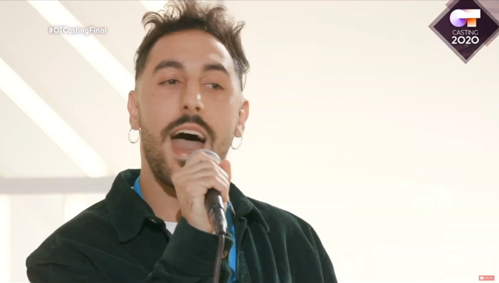 Bamboe, Gema, Carmen Elena y Juan en el primer box del casting final de OT 2020