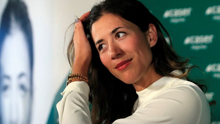 Garbiñe Muguruza:"Estoy muy contenta de trabajar con Conchita"