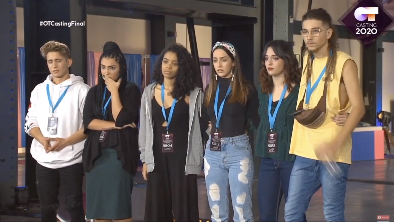 Los siguientres tres veredictos en el casting final de OT 2020