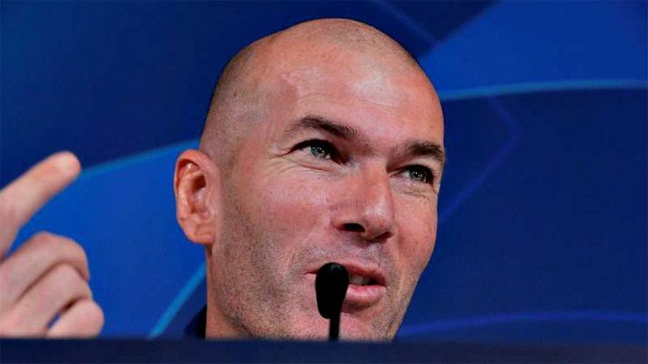 Zidane: "Estoy enamorado de Mbappe"