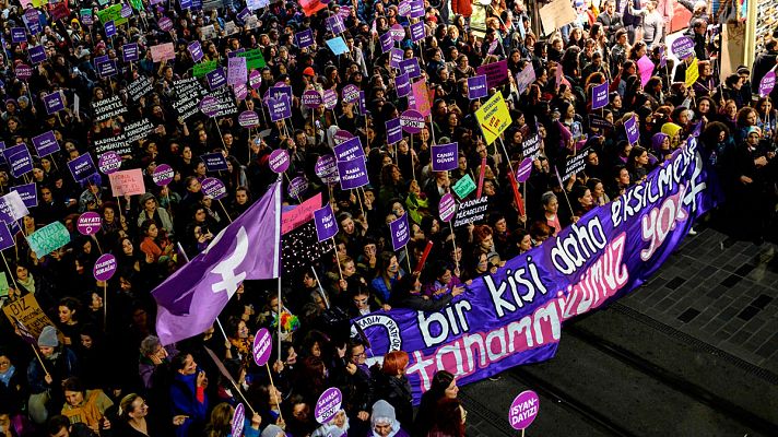 Telediario 1 - La violencia de género, un desafío mundial