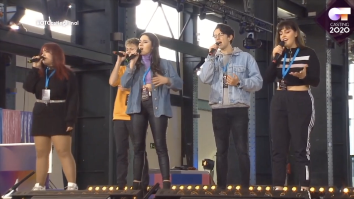 OT 2020 - Hugo, Flavio, Ariadna, Alba y Ángeles interpretan "Pienso en