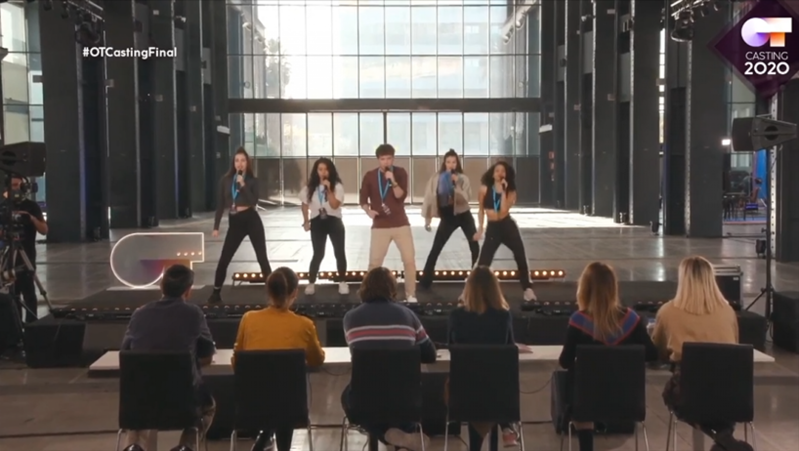 Lüa, Ainhoa, Jesús, Karina y Drei interpretan 'Uptown Funk' en el casting de OT 2020