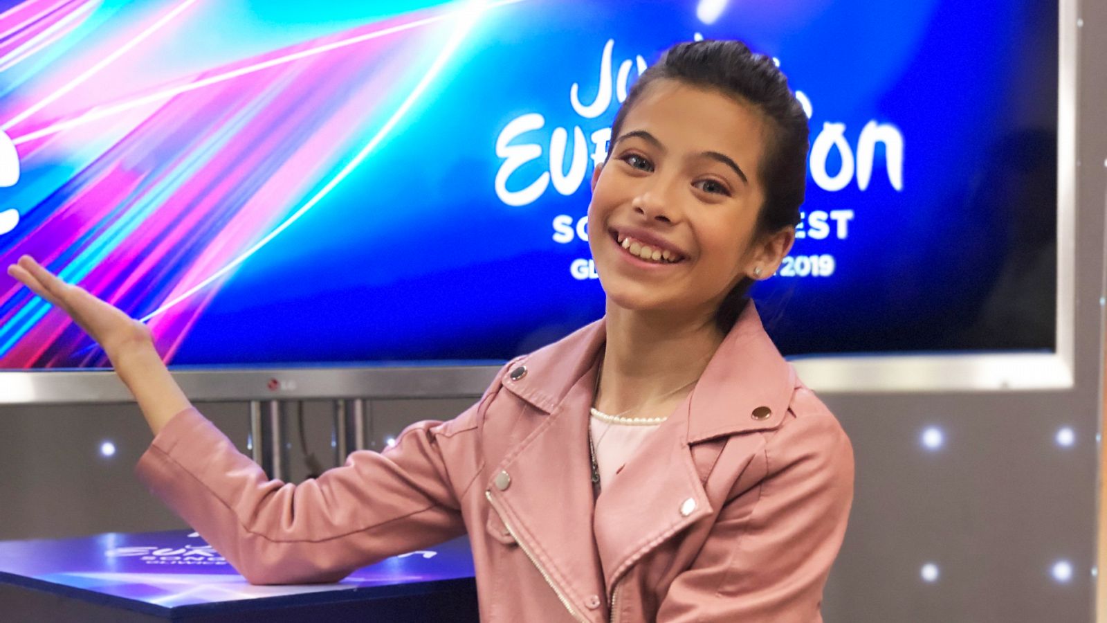 Eurovisión Junior 2019 - Rueda de prensa de Melani tras quedar tercera en el festival