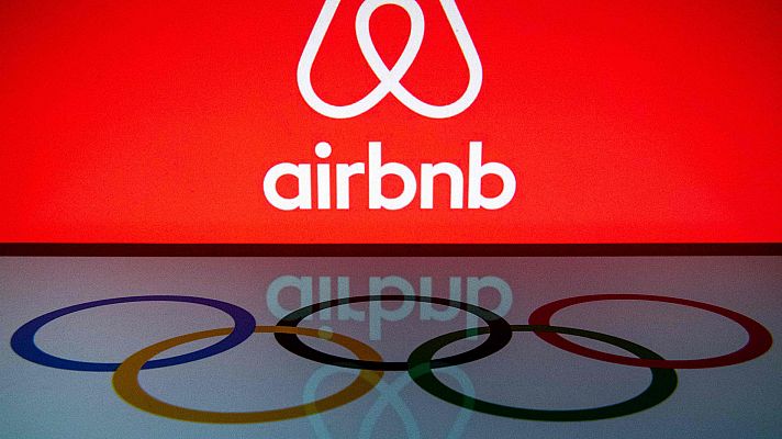 Telediario 1 - El COI acuerda alojar a los deportistas olímpicos en Airbnb