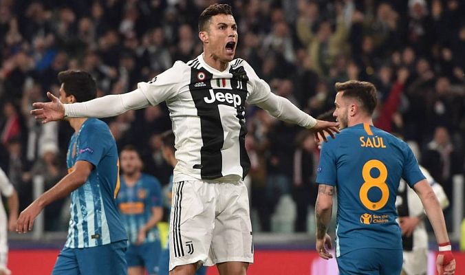 Telediario 1 - El Atlético quiere sellar su pase a octavos ganando a la Juve de Crisiano