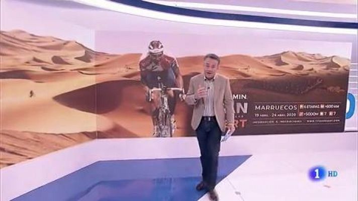 Telediario 1 - Indurain se apunta a la Titan Desert