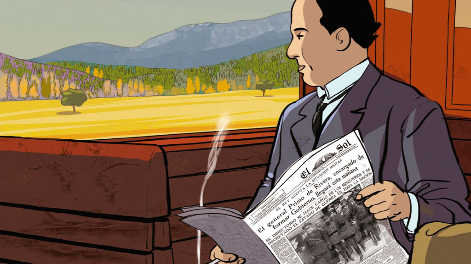 La vida de Antonio Machado llega al cómic de la mano de Ian Gibson y Quique Palomo