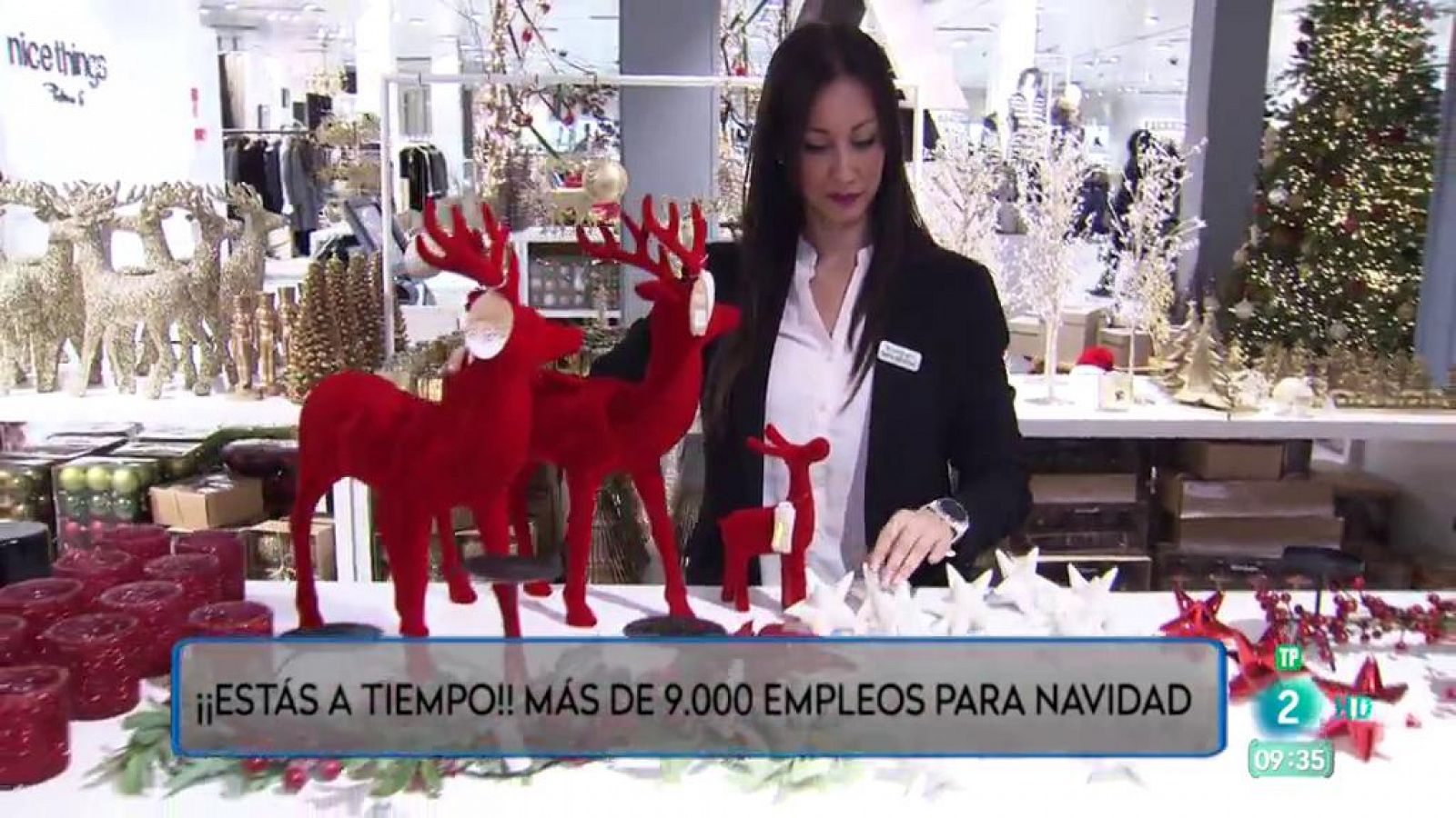 Aquí hay trabajo: Más de 9.000 empleos en unos grandes almacenes para Navidad | RTVE Play