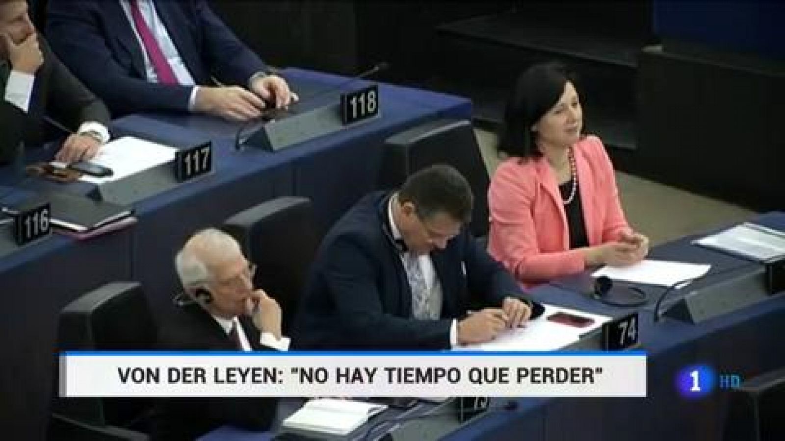 El Parlamento Europeo ratifica la Comisión de Ursula von der Leyen