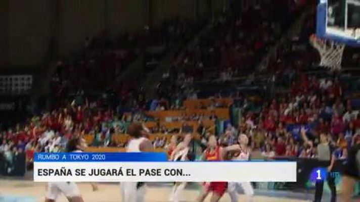 Telediario 1 - Gran Bretaña, China y Corea, rivales de España en el preolímpico