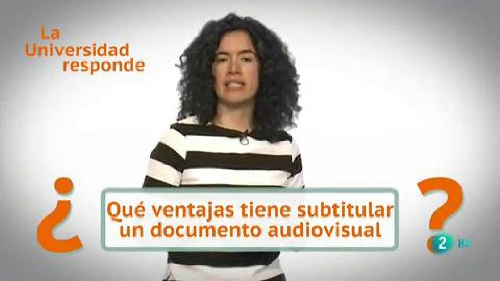 La aventura del Saber: ¿Qué ventajas tiene subtitular un documento audiovisual? | RTVE Play