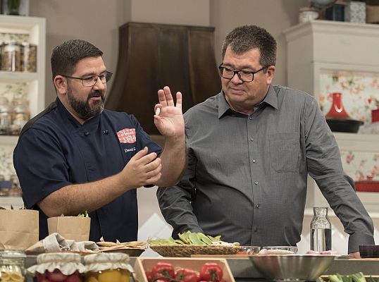 Christian Palacios, experto en garrofón, en "Hacer de comer"