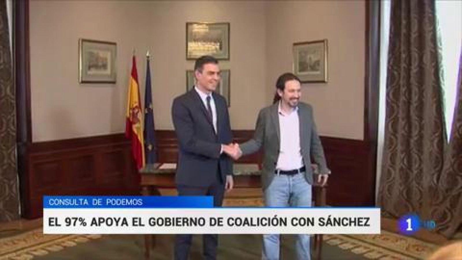 Las bases de Podemos avalan de forma masiva el preacuerdo con el PSOE para un gobierno de coalición