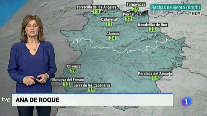 El tiempo en Extremadura 28/11/19