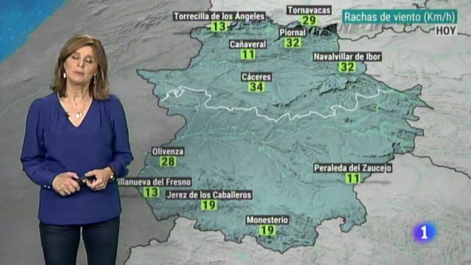 El tiempo en Extremadura 28/11/19