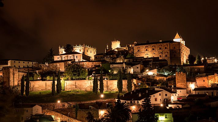 Cáceres, lloviendo piedras