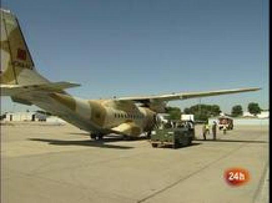 Trasladan a Rayan en un avión