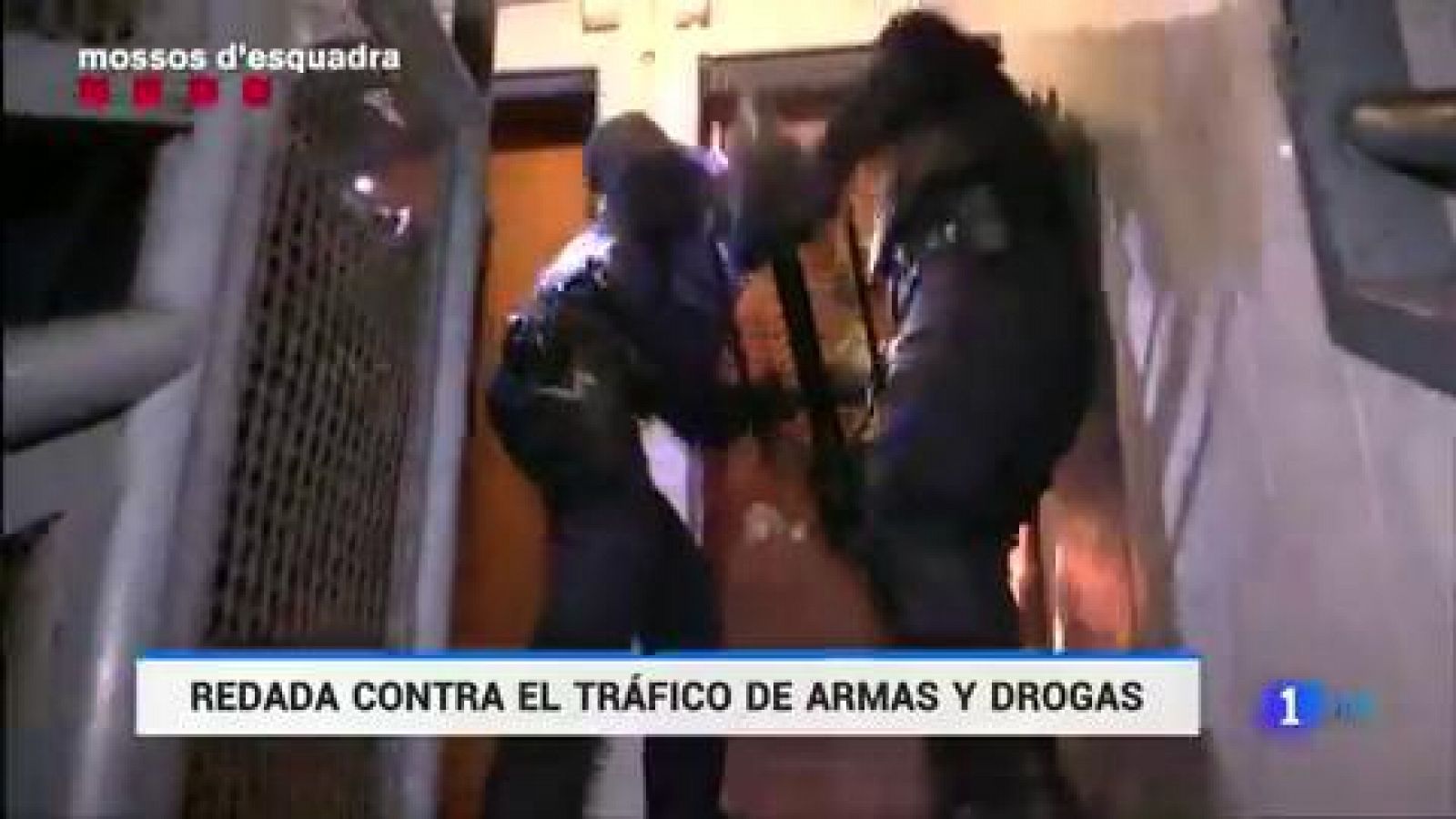 Telediario 1: Macrorredada contra el narcotráfico en Barcelona con unos 40 detenidos | RTVE Play