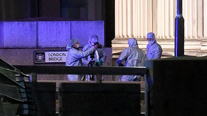 Telediario 1 - Dos muertos y tres heridos en ataque terrorista en Londres