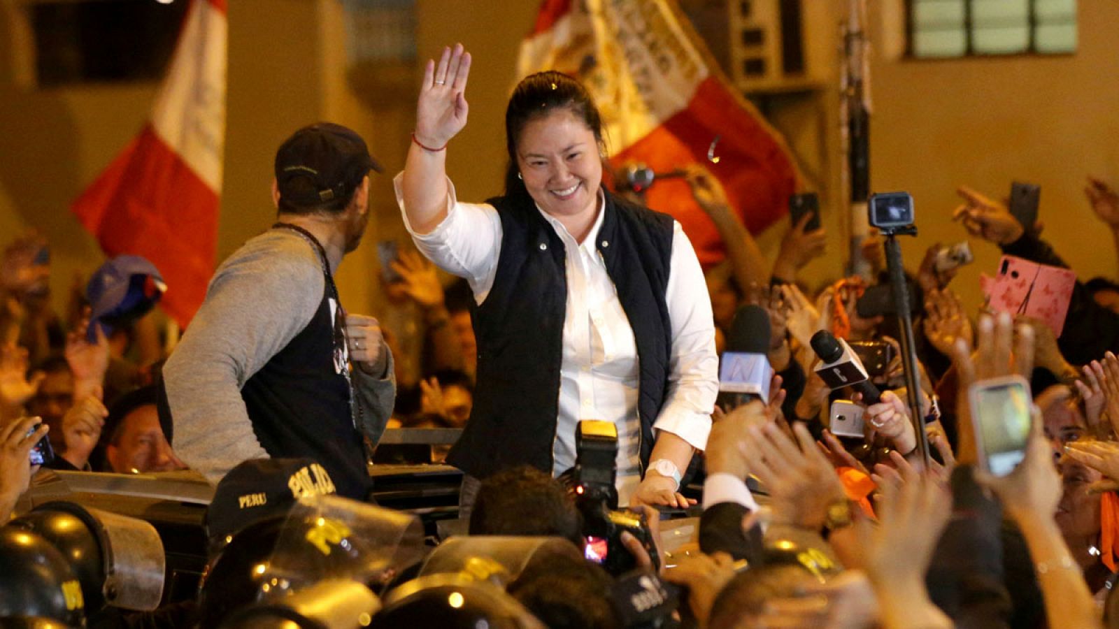 Perú: Keiko Fujimori sale de la cárcel tras una polémica decisión del Tribunal Constitucional