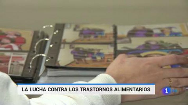 Telediario 1 - Unas 400.000 personas padecen en España algún trastorno de la conducta alimentaria