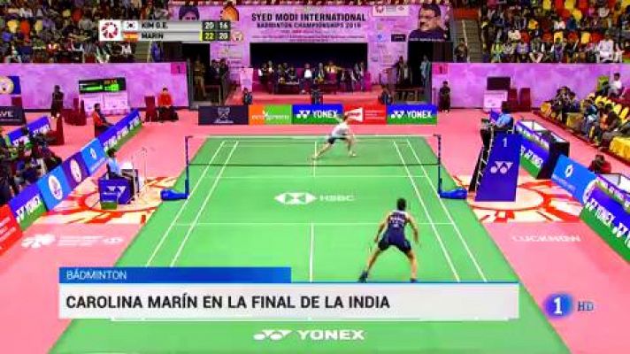 Carolina Marín accede a la final en el torneo de Lucknow