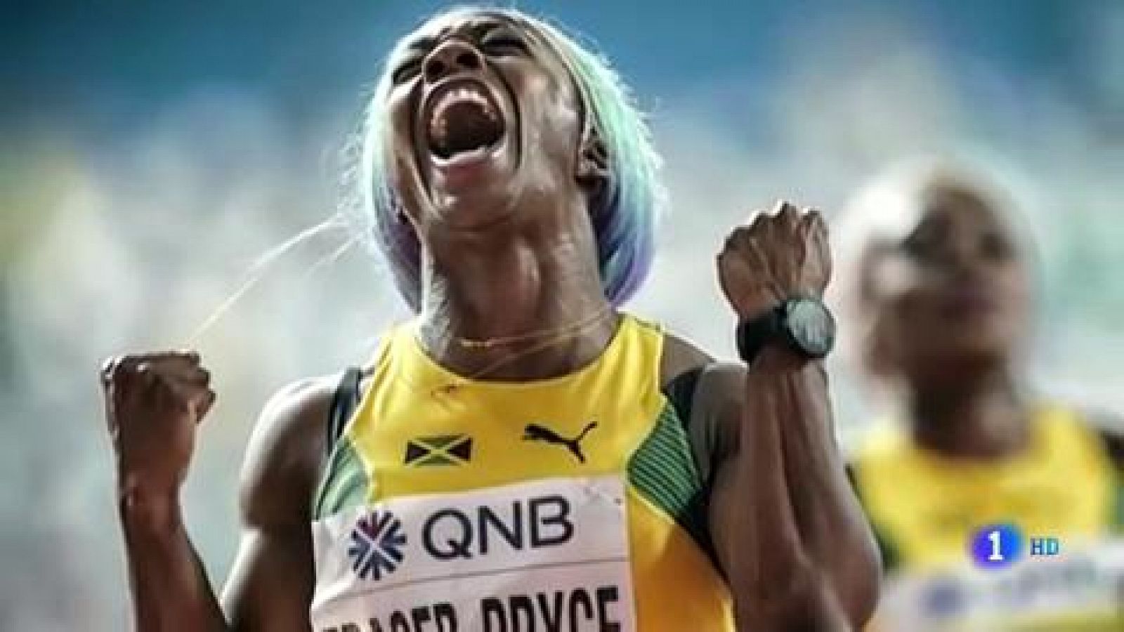 Esta imagen de Shelley Ann Fraser Pryce, mejor foto del atletismo en 2019