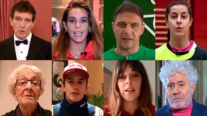 Representantes españoles de la cultura y el deporte advierten sobre el cambio climático