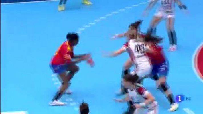 Telediario 1 - Las Guerreras tumban a Hungría y se aúpan al liderato del Grupo C