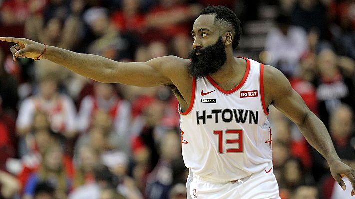 Telediario 1 - Harden, a lo suyo: 60 puntos contra Atlanta