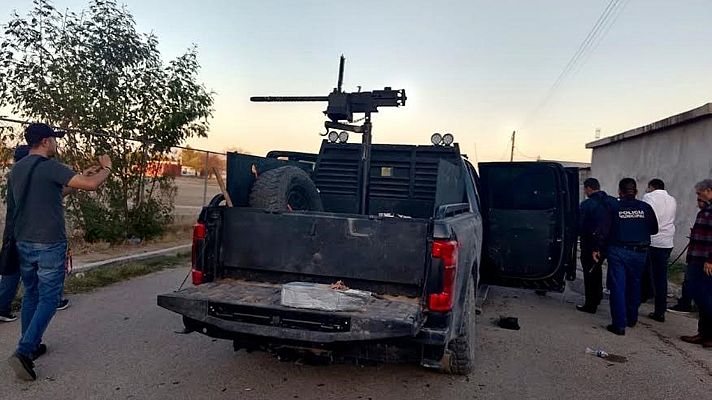 Informativo 24h - 21 muertos en los enfrentamientos entre narcotraficantes y la Policía en la población mexicana de Villa Unión