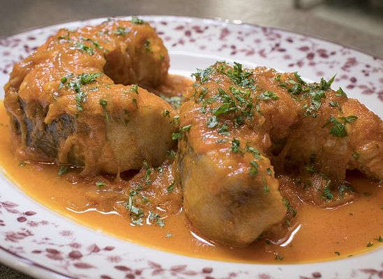RTVE Cocina - "Congrio encebollado" de Dani García