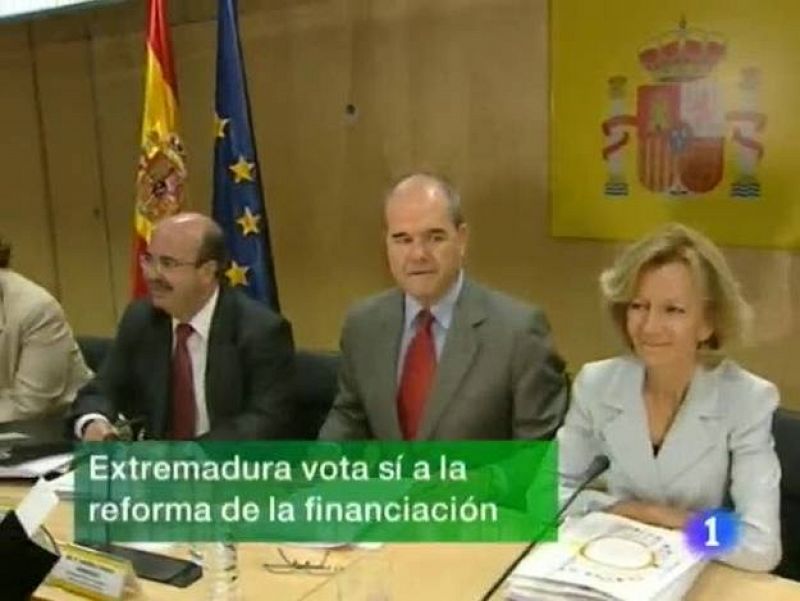  Noticias de Extremadura. Informativo Territorial de Extremadura. (16/07/09)