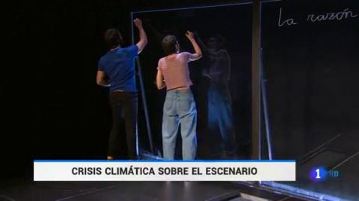 Telediario 1 - La crisis climática llega al teatro con la obra 'Pulmones'