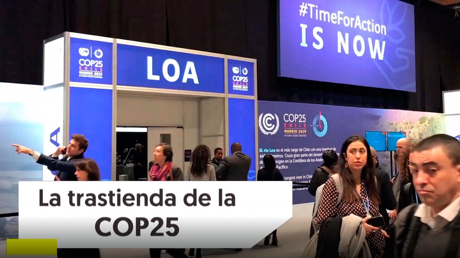 Cumbre del Clima: Cómo es la trastienda de la Cumbre del Clima de Madrid