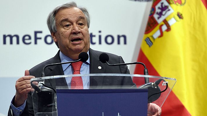 Guterres pide "completar la regulación" de los mercados de carbono y más "compromisos" en la "acción climática"