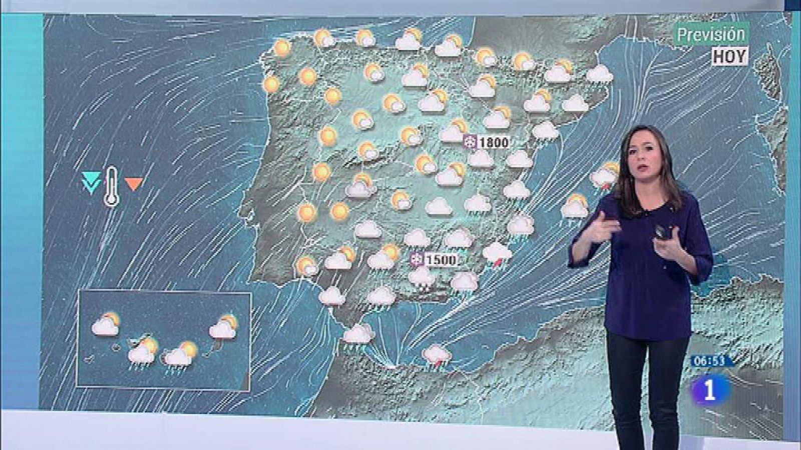Hoy se espera una jornada de fuertes lluvias en el sureste peninsular y Baleares - RTVE.es