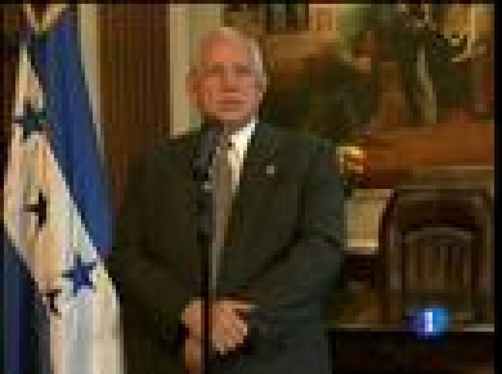  El presidente interino de Honduras, Roberto Micheletti, dispuesto a abandonar el cargo .