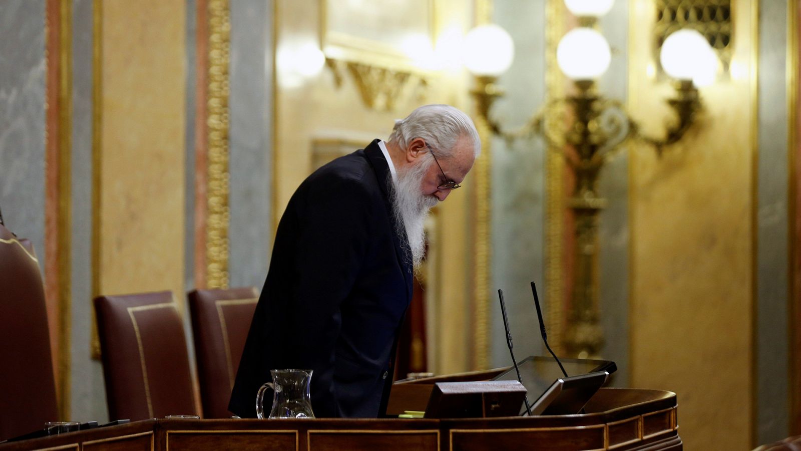 El presidente de la Mesa de Edad del Congreso pide "perdón" por el fracaso de la anterior legislatura - RTVE.es