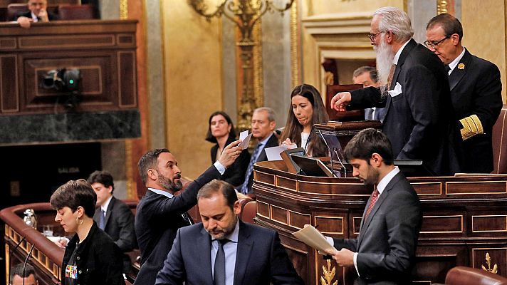 Vox logra un puesto en la Mesa del Congreso gracias a sus 52 diputados