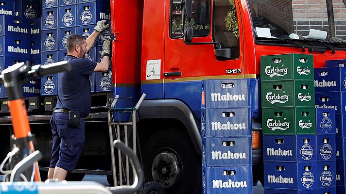 Telediario 1 - Las afiliaciones a la Seguridad Social bajan en 53.114 personas en noviembre, el peor dato desde 2013