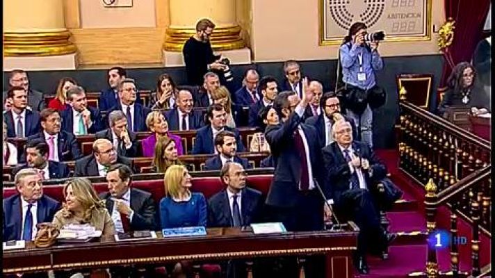Telediario 1 - Este martes se ha constituido el Senado, que preside la socialista Pilar Llop