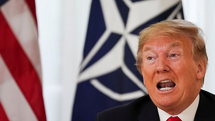 Telediario 1 - Washington responde con aranceles a París