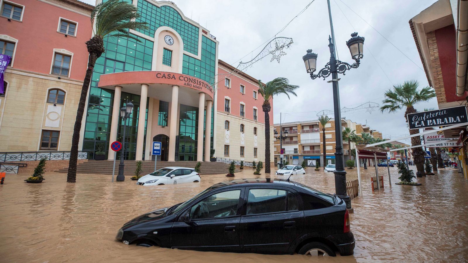 La borrasca se desplaza hacia Baleares tras dejar un centenar de evacuados en Murcia - RTVE.es