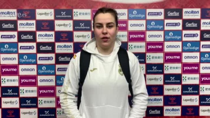  - Ainhoa Hern��ndez: "Queremos llevarnos los cuatro puntos a la Main Round"