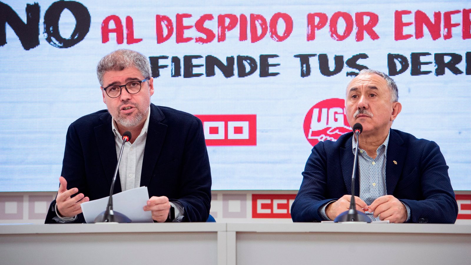 El líder de UGT visitó a Junqueras en prisión para urgirle a un pacto progresista